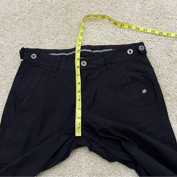 Eddie Bauer Sport Women Size 4 Black Pants Active Stretch Outdoor Hiking, - Picture 6 of 16